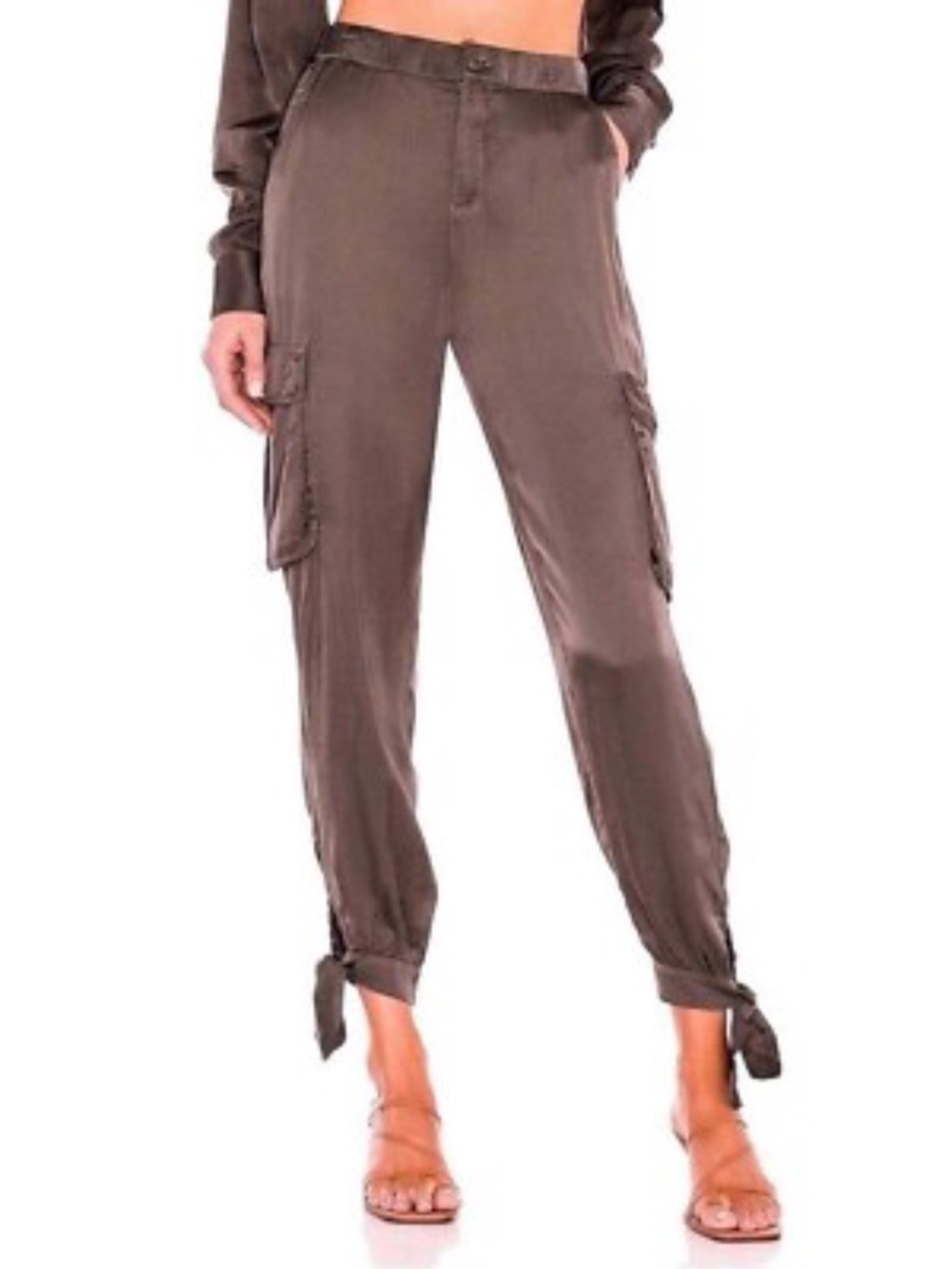 French Connection Satin Joggers